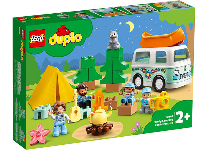 LEGO DUPLO Aventura cu rulota de vacanta a familiei 10946 30 piese