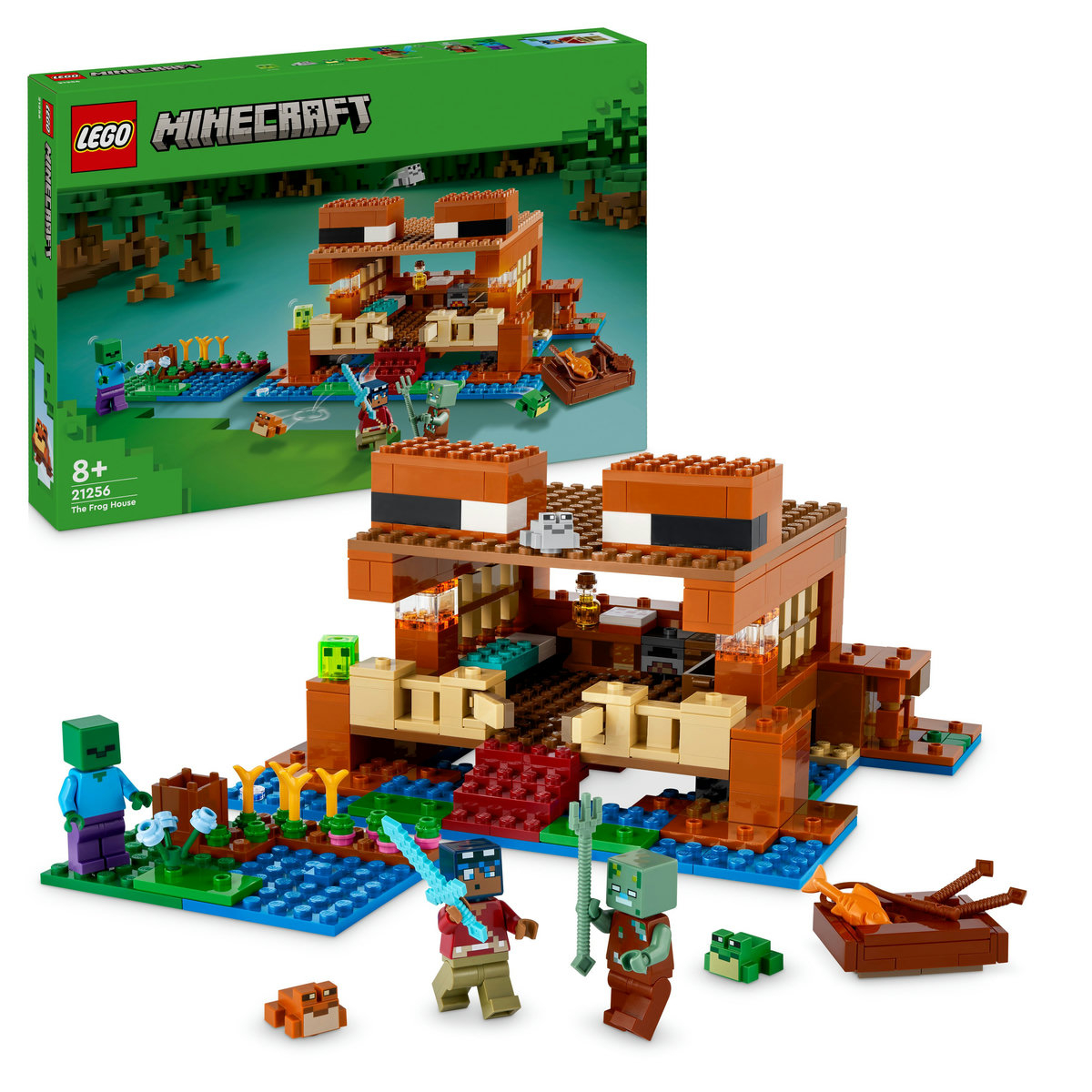 LEGO Minecraft - Casa-broasca 21256, 400 piese