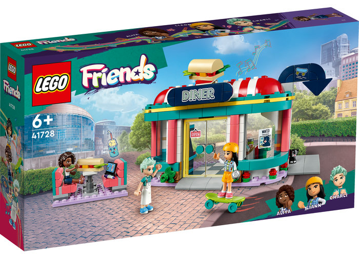 LEGO Friends - Restaurant in centrul orasului Heartlake 41728, 346 piese