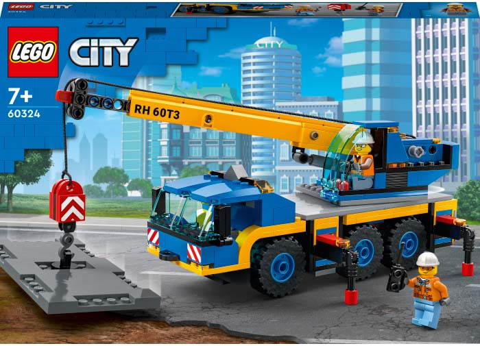 LEGO(R) City - Macara mobila 60324, 340 piese