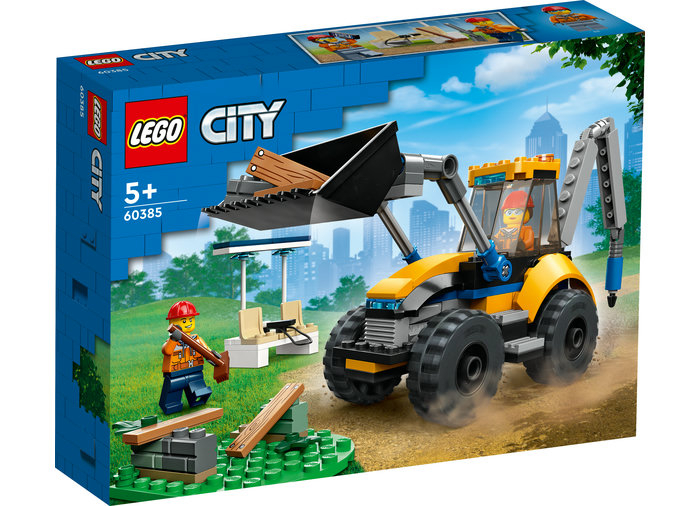 LEGO City - Excavator de constructii 60385, 148 piese