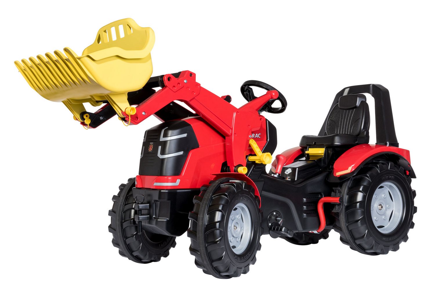 Tractor cu pedale Rolly Toys 651016, rollyX-Trac Premium, cutie de viteze