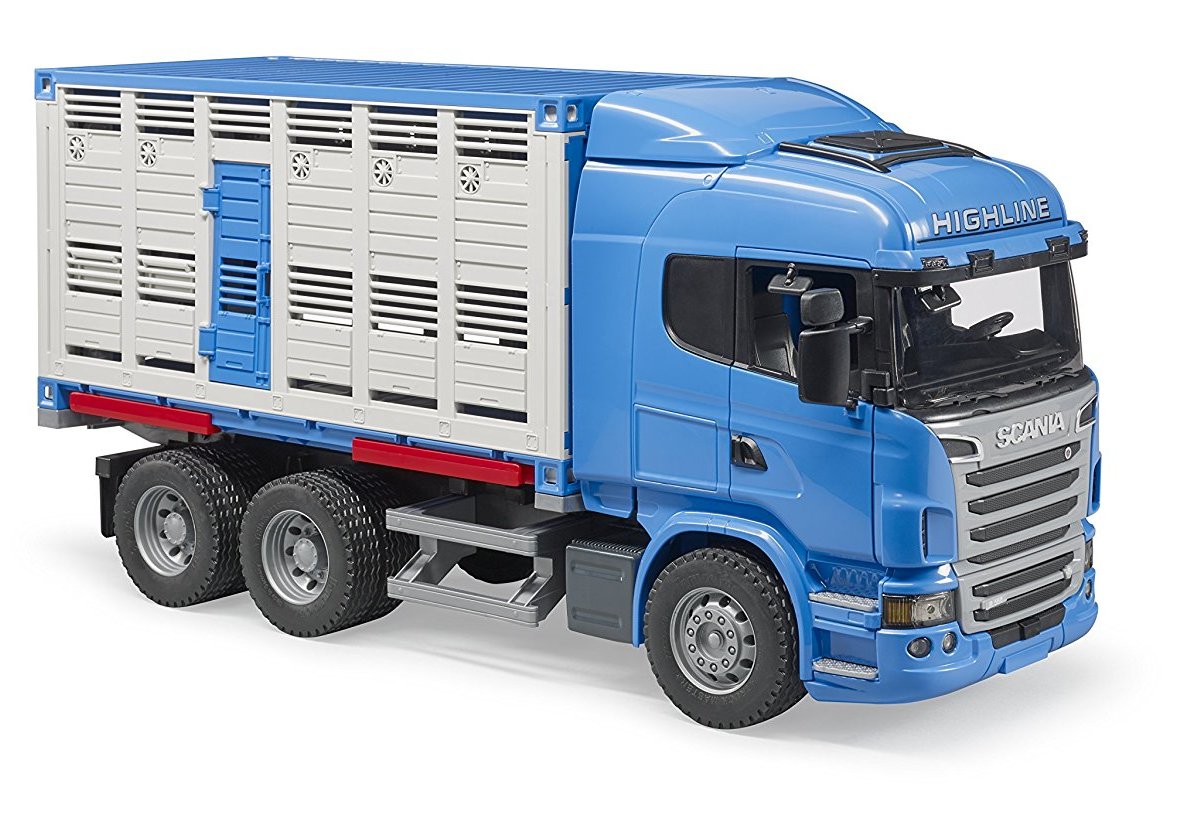 Camion Scania R-Serie transport bovine, Bruder 03549