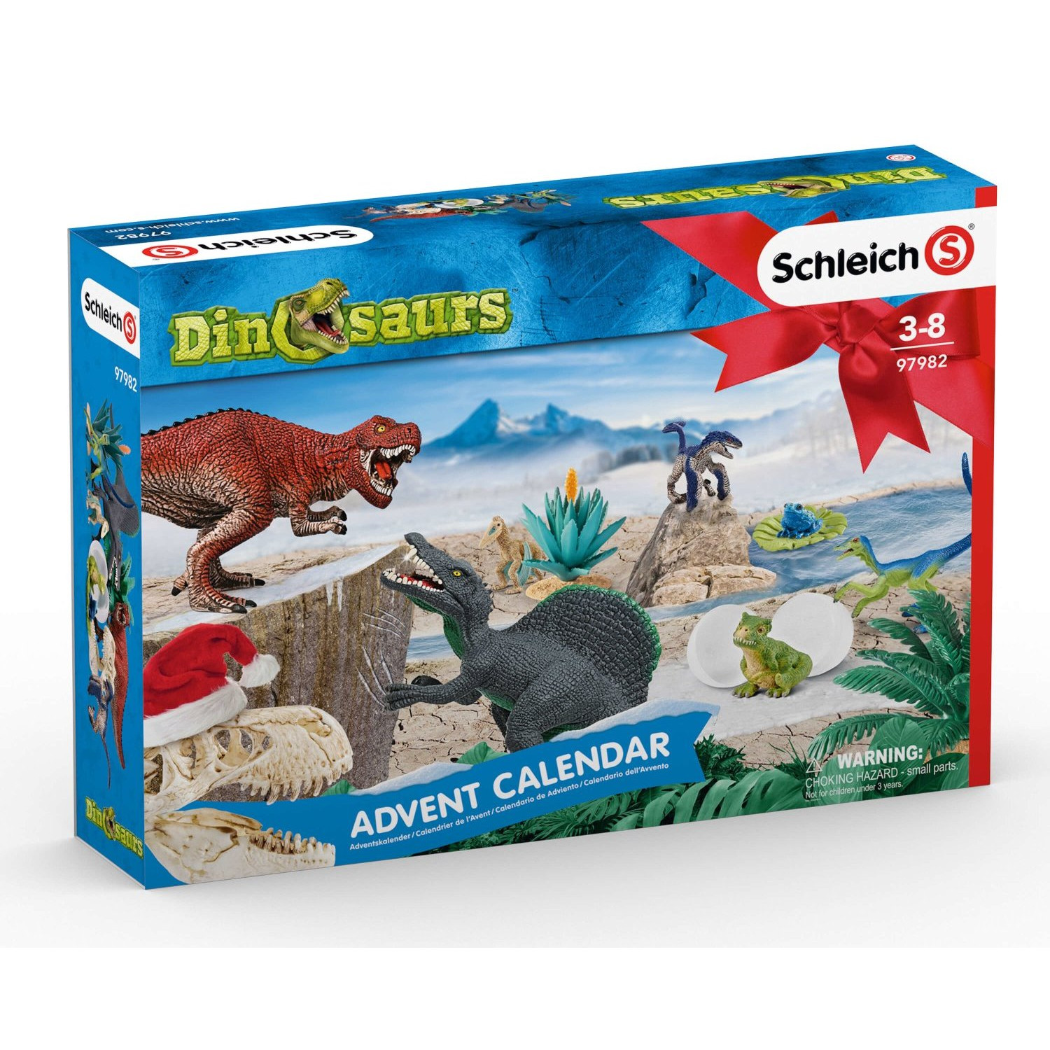 Set Schleich Dinosaurs advent calendar 97982 Scamp