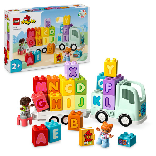 LEGO® DUPLO® - Camion cu alfabet 10421, 36 piese