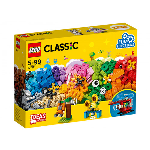 LEGO Classic, Caramizi si roti variate, 10712