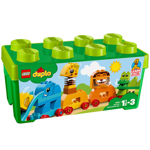 LEGO DUPLO, Prima mea cutie de caramizi cu animale, 10863