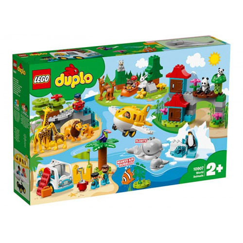 LEGO DUPLO Town, Animalele lumii 10907, 121 piese