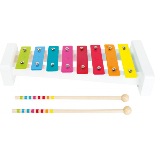 Xilofon colorat, 8 tonuri, lemn - element galerie