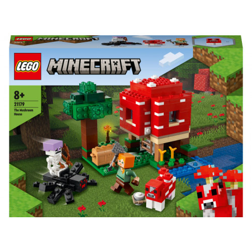  LEGO® Minecraft - Casa Ciuperca 21179, 272 piese