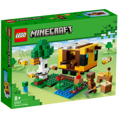 LEGO Minecraft - Casuta albinelor 21241, 254 piese
