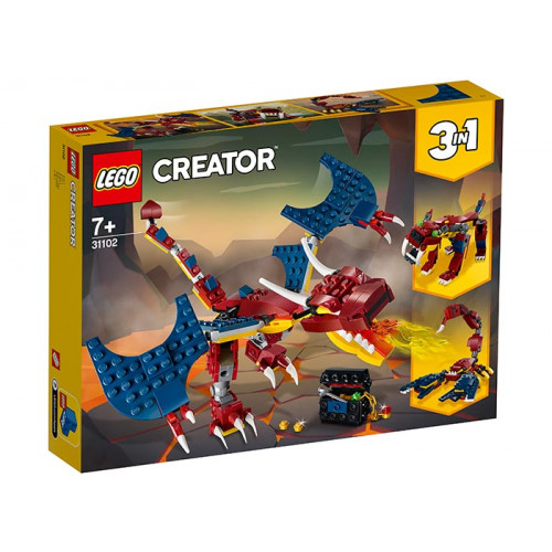 LEGO Creator, Dragon de foc 31102