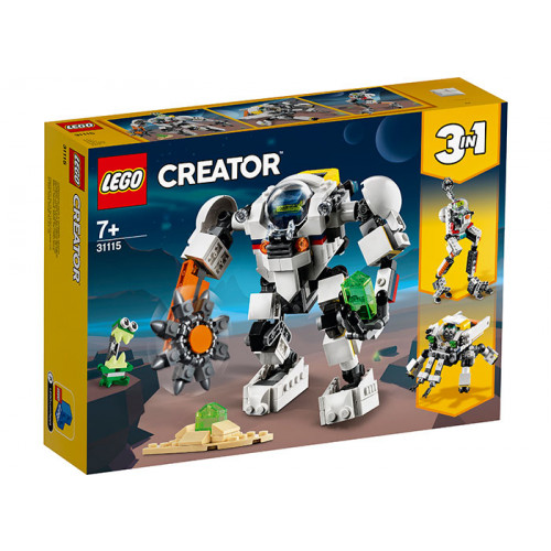 LEGO Creator, Robot miner spatial 31115, 327 piese