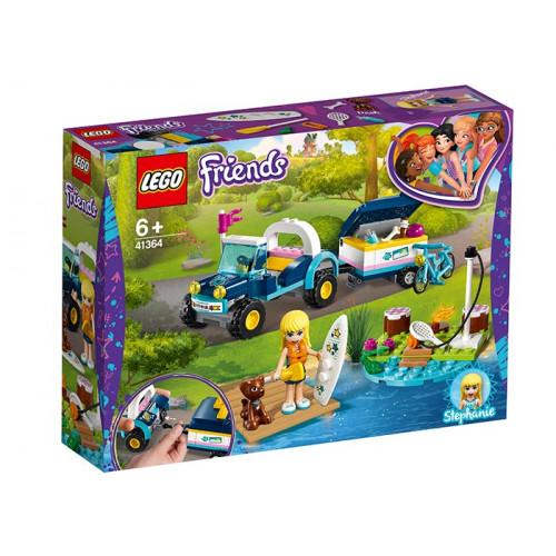 LEGO Friends, Vehiculul cu remorca al Stephaniei, 41364