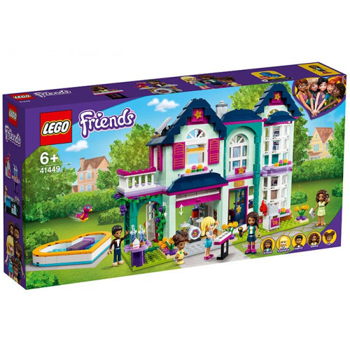 LEGO Friends, Casa familiei Andreei 41449, 802 piese