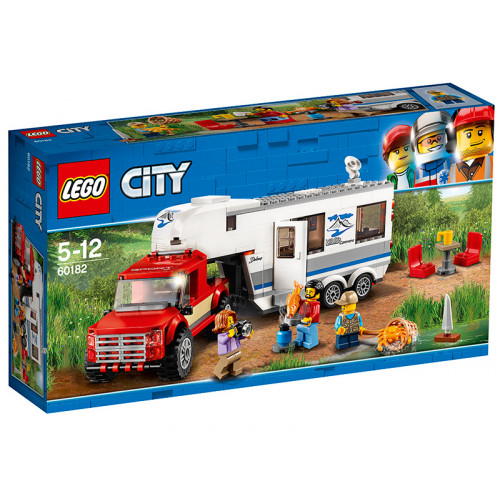 LEGO City, Camioneta si rulota, 60182