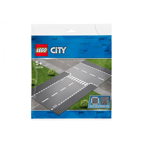 LEGO City, Intersectie dreapta si în T, 60236
