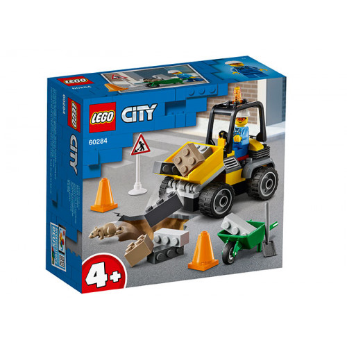 LEGO City Great Vehicles - Camion pentru lucrari rutiere 60284