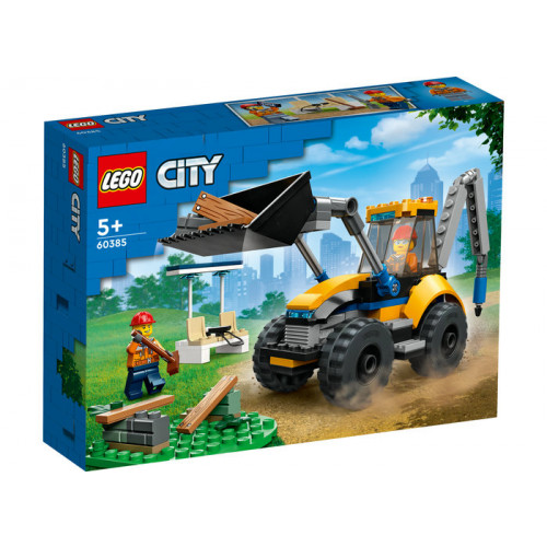 LEGO City - Excavator de constructii 60385, 148 piese