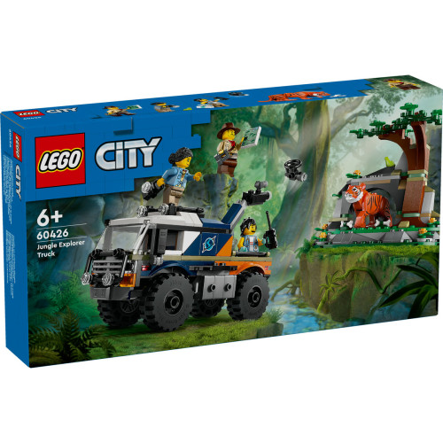 LEGO City - Camionul off-road al unui explorator al junglei 60426, 314 piese - element galerie