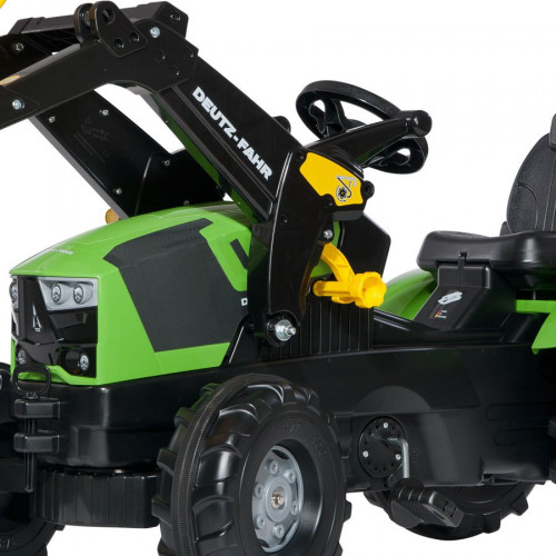 Tractor cu pedale Rolly Toys 611201, Deutz-Fahr 5120 cu incarcator frontal - element galerie
