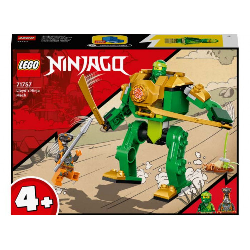 LEGO® NINJAGO - Robotul ninja al lui Lloyd 71757, 57 piese