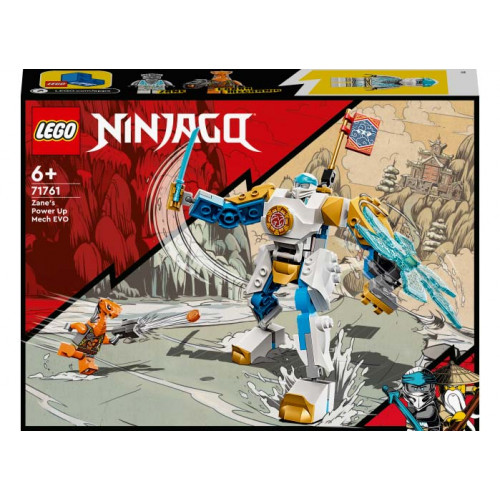 LEGO® NINJAGO - Robotul EVO Power Up al lui Zane 71761, 95 piese
