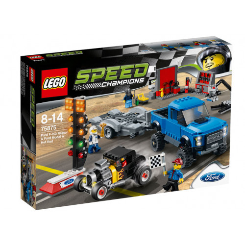 LEGO Speed Champions, Ford F-150 Raptor & Ford Model A Hot Rod 75875
