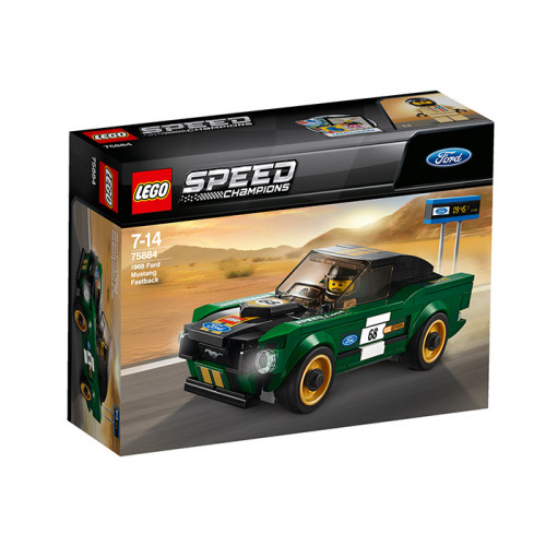 LEGO Speed Champions, 1968 Ford Mustang Fastback 75884