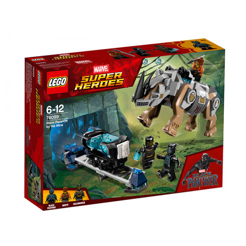 LEGO Super Heroes, Confruntarea cu rinocerul langa mina, 76099