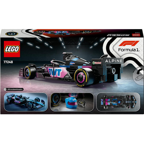 LEGO® Speed Champions - Masina de curse BWT Alpine F1® Team A524 77248, 258 piese - element galerie
