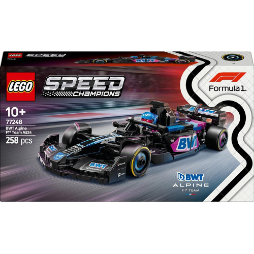 LEGO® Speed Champions - Masina de curse BWT Alpine F1® Team A524 77248, 258 piese - element galerie