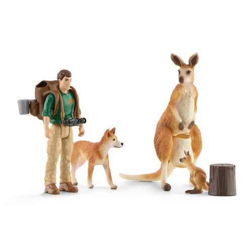 Figurina Schleich Aventura Outback: O călătorie magică prin sălbăticia australiană