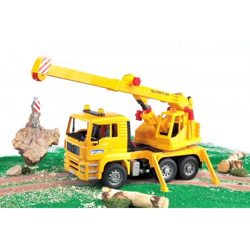 Camion cu macara MAN TGA - Bruder 02754 - element galerie