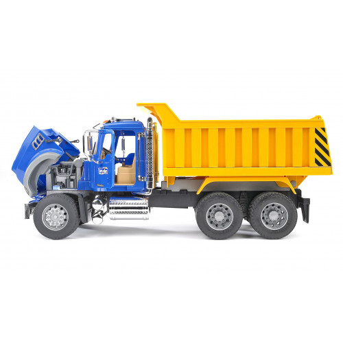 Camion basculant MACK Granite - Bruder 02815 - element galerie