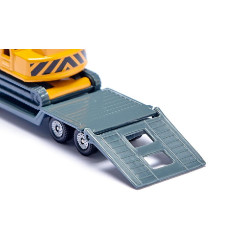 Camion cu platforma si excavator, Blister 16, Siku 1611 - element galerie
