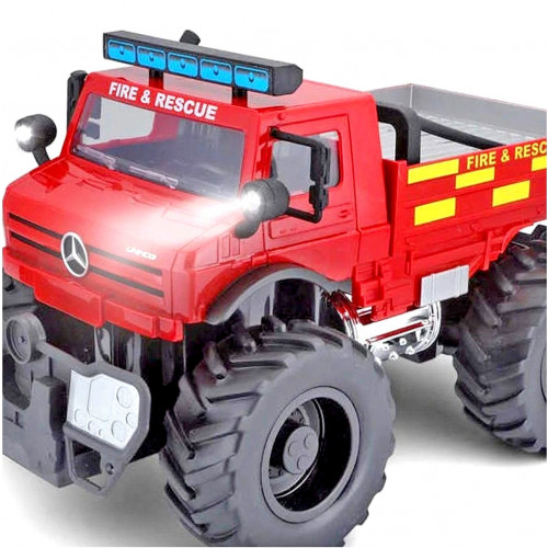 Camion de pompieri cu telecomanda RC, MB Unimog, Maisto - element galerie