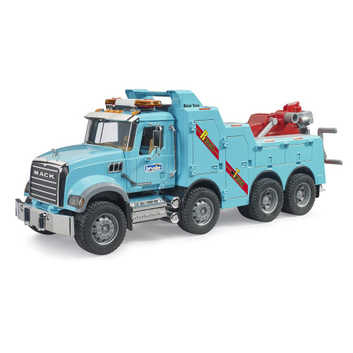Camion Bruder MACK Granite remorcare vedere laterală