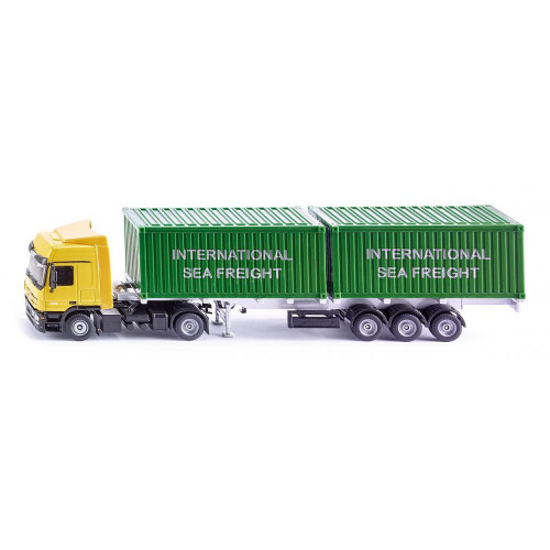 Camion Mercedes Actros containere, Siku 3921, 1:50