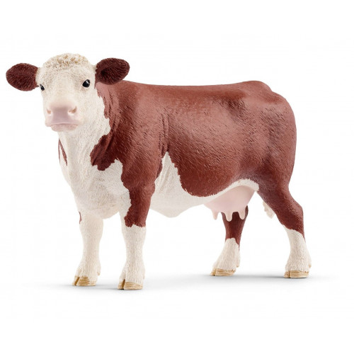 Figurina Schleich 13867, Vaca din Hereford