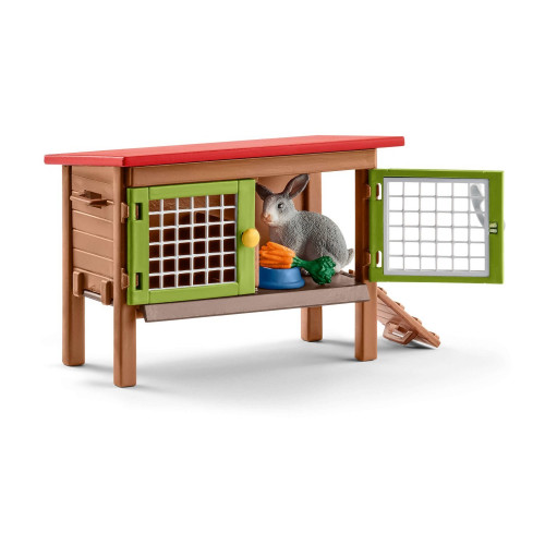 Cușcă de Iepurași cu Accesorii, Set Joacă Schleich 42420 - element galerie