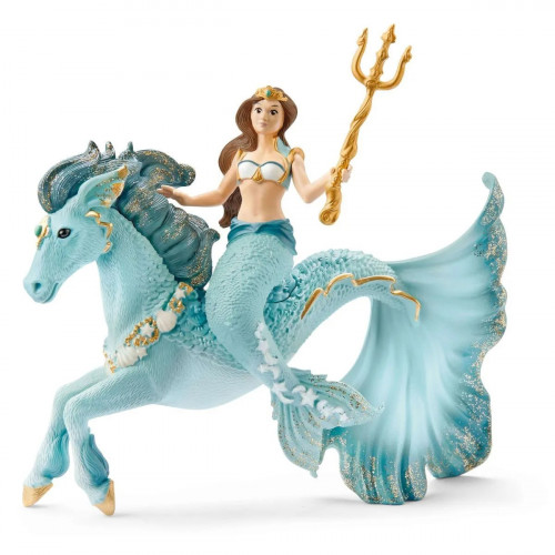 Figurina Schleich 70594 bayala, Sirena Eyela pe cal subacvatic