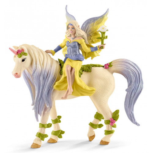 Figurina Schleich bayala 70565, Sera cu Unicorn