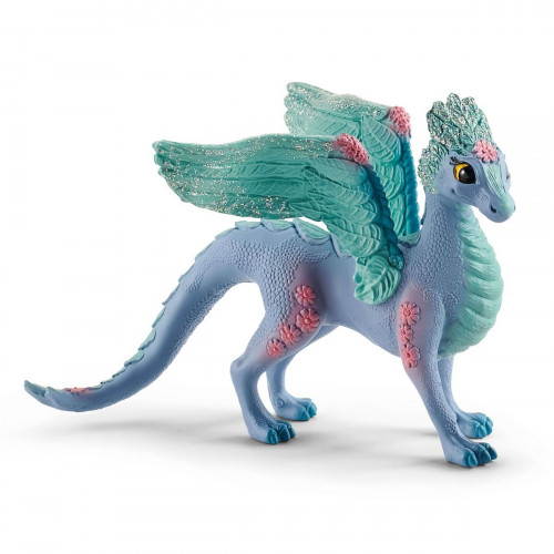 Zmeoaica impodobita cu flori si pui, Schleich bayala 70592 - element galerie