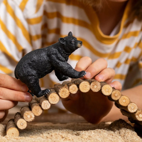 Figurina urs negru american, Schleich 14869 - element galerie