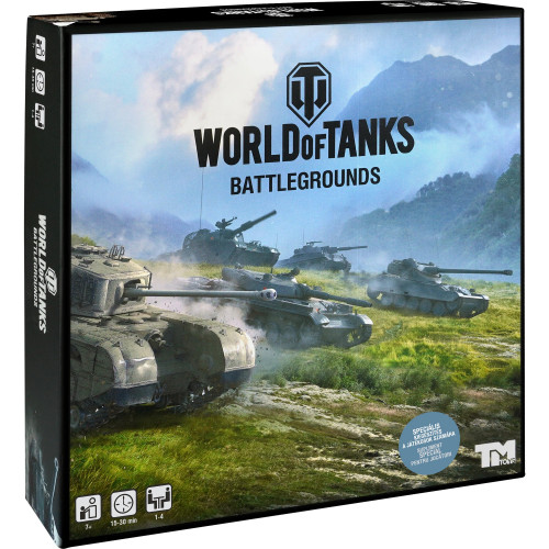 Joc de societate World of Tanks, Battlegrounds, 1-4 jucatori