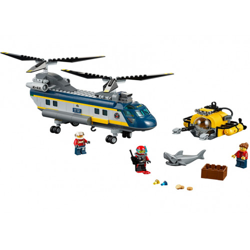 LEGO City, Elicopter pentru expeditii marine 60093