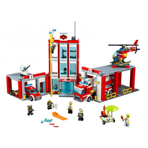 LEGO City, Remiza de pompieri 60110