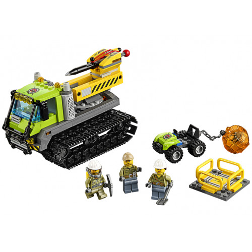 LEGO City, Tractor cu senile pentru vulcan 60122