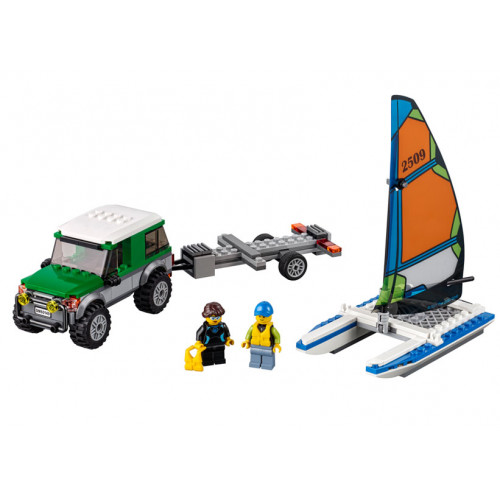 LEGO City, Masina 4x4 si Catamaranul 60149